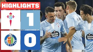 RC CELTA 1  0 GETAFE CF I RESUMEN LALIGA EA SPORTS [upl. by Ahsap]