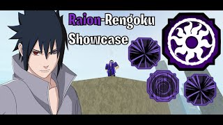 Raion Rengoku Showcase  Shindo Life [upl. by Blanca204]