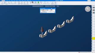 GibbsCAM 12  MultiPart Machining [upl. by Chobot644]