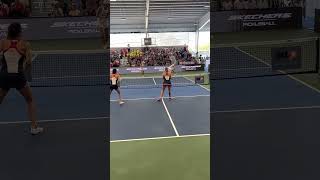 The most viral point in pickleball history  Cú Giành Điểm kịch Tính pickleball hottrend [upl. by Anwahsad]