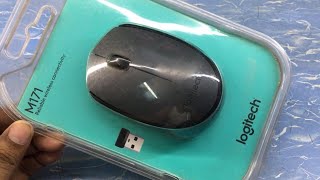 logitech M171 wireless mouse unboxing amp first view [upl. by Pepper]