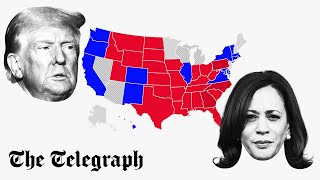 LIVE MAP US Election Results 2024  Trump vs Harris [upl. by Dleifrag]