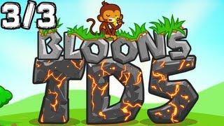 Bloons Tower Defense 5 Gameplay  Lets Flash 33 EASY GLP [upl. by Einnek285]