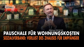 Sozialverband kritisiert Lindner für Wohnungskosten Pauschale [upl. by Lednyc652]