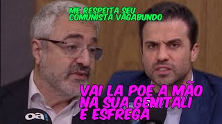 PABLO MARÇAL DA NA CARA DE JORNALISTA QUE FEZ PERGUNTA INCOVENIENTE E CHORA [upl. by Yennej819]