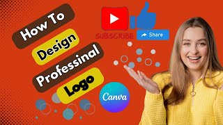 How To Create Logo Design By Canva 2024  Canva Diye Kivabe Logo Design korbo [upl. by Rediah]