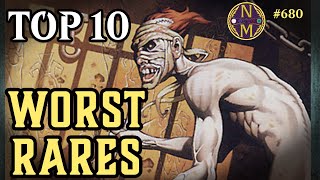 MTG Top 10 The WORST Rares EVER Printed  Magic the Gathering [upl. by Allisirp]