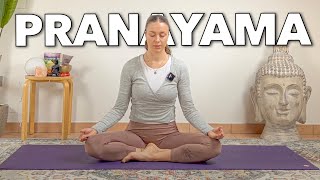 6 esercizi di respirazione che dovresti fare ogni giorno  Pranayama  30 min di yoga [upl. by Evreh]