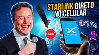 Starlink no celular Internet via satélite vai mudar a conexão global [upl. by Eidnalem]