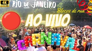 🔴 AO VIVO NO ATERRO DO FLAMENGO RIO DE JANEIRO  BLOCOS DE RUA 2024  BRAZIL CARNIVAL 🇧🇷🎉😁✌️ [upl. by Chiaki812]