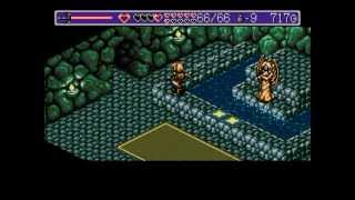 Landstalker Sega Mega Drive 20  Lieu Saint du Lac [upl. by Clevie]