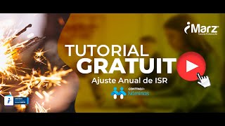 Tutorial del Ajuste Anual de ISR en CONTPAQi Nóminas por iMARZ 22nov2023 [upl. by Win]