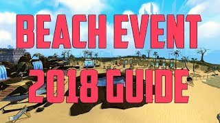 Runescape 3  Beach event guide  ActivitiesRewardsClawdiaTerrorbird run [upl. by Siurtemed]