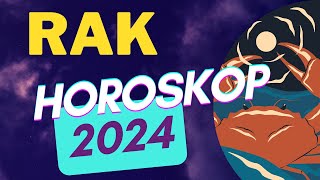 ♋︎ RAK  TVOJA HOROSKOPSKA PROGNOZA ZA CIJELU quot 2024 quot GODINU Tarot  Astrologija [upl. by Eelrehpotsirhc]