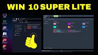 windows 10 pro superlite x64 bit ويندوز 10 برو سوبر لايت بالنواة [upl. by Saihttam18]