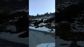 मुक्तेश्वर धाम mukteshwar dham in snowfall uttrakhandshortsmukteshwarsnowfall [upl. by Ahcsrop]