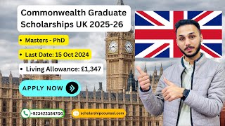 How to Apply for Commonwealth Scholarship UK 2024  How to Apply for UK Scholarship 2024 uk [upl. by Odella586]