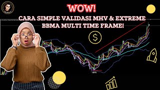 Cara Memvalidkan MHV amp Extreme  BBMA Multi Time Frame [upl. by Assanav]