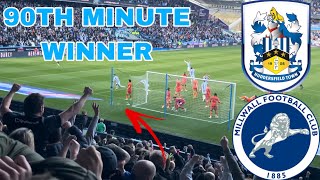 LIMBS IN THE LAST MINUTE  Huddersfield Town Vs Millwall 10 EFL Championship Match Day Vlog [upl. by Aihsakal]