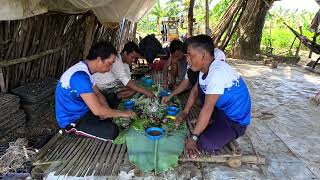 Catching Giant Catfish  catch and cook P3 [upl. by Ahsila]