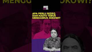 RIZIEQ DAN HASTO ADA DI GARDA TERDEPAN NYERANG JOKOWI DAN KELUARGA  LOGIKA ADE ARMANDO [upl. by Tod659]