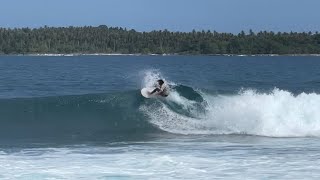 Simeulue Surfing  Aceh Indonesia [upl. by Aicercal]