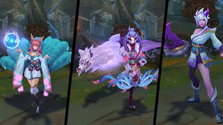 Spirit Blossom Ahri Kindred Riven and Cassiopeia [upl. by Silvan]