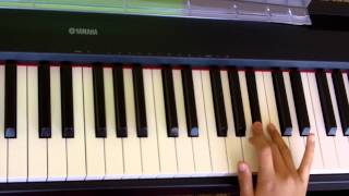 BIBIDI BOBIDI BOO  CINDERELLA SONG piano tutorial [upl. by Penland216]