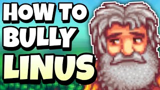 I Bullied Linus in Stardew Valley [upl. by Einahpet]