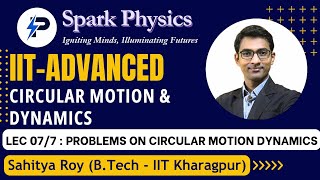 Circular Motion amp Dynamics Lec  077  Spark Physics  IITAdvanced Series Class XI  Sahitya Roy [upl. by Nauquf]