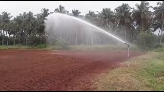 Sprinkler RainGun Spray Irrigation  Sathish Agro Tech [upl. by Lunetta524]