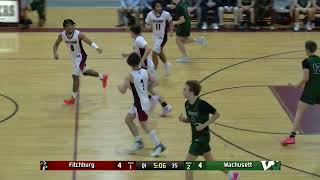 FHS vs Wachusett Boys Basketball 1262024 [upl. by Rebeka]