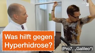 Was hilft gegen Hyperhidrose [upl. by Eremaj]