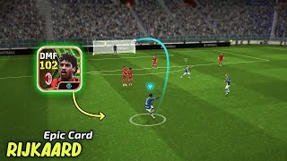 102 Epic RIJKAARD One Of The Best Anchor Man🔥🗿 Efootball 2025 [upl. by Maryanna478]