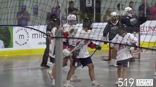 Chuck Miller Lacrosse Classic Under 17  Oakville Hawks vs Guelph Regals [upl. by Feeley938]