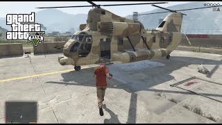 How to Steal the Cargobob in GTA 5  Trevor Cargobob Mission [upl. by Attiuqehs]