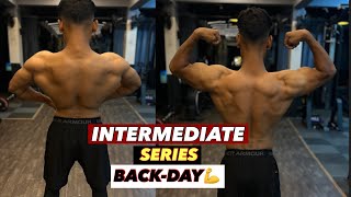 INTERMEDIATE SERIES BACKDAY​⁠qayyumfitness [upl. by Nowahs]