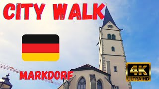 Markdorf  City Walking Bodensee 🇩🇪 ✨ 4K HDR ASMR April 2022 [upl. by Eisdnil]