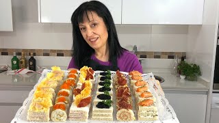 Canapés variados muy fáciles y rápidos ¡Triunfarás seguro [upl. by Hazeghi]