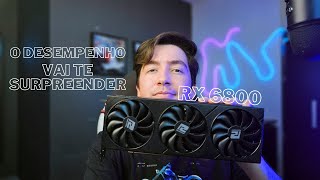 RX 6800 EM 2025 É A MELHOR PLACA PARA O SEU BLACK OPS 6 [upl. by Ahselat]