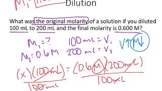 K  Solutions  Molarity molality amp Dilutions [upl. by Phillane]