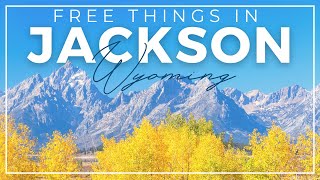 13 FREE or CHEAP Things to Do in Jackson Wyoming [upl. by Gereld]