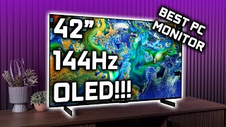 Almost Perfect  LG C4 OLED 42” 4K 144Hz PC Review [upl. by Ruamaj]