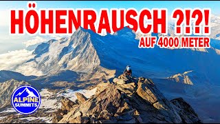 Weissmies 4017 m  HÖHENRAUSCH AUF 4000 M   Überschreitung  Südgrat  Normalweg [upl. by Nollaf747]