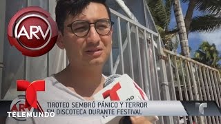 Tiroteo deja muertos en festival musical de Playa del Carmen  Al Rojo Vivo  Telemundo [upl. by Yarazed]