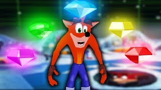 Crash Bandicoot The Wrath of Cortex  All Color Gems [upl. by Tilford]