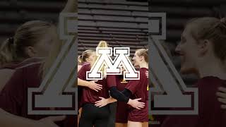 REJECTED 👋👋  Gopher Volleyball [upl. by Fosque152]