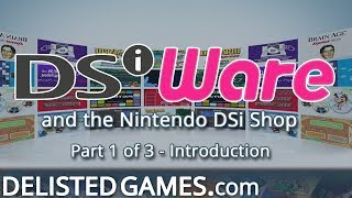 Nintendo DSi Shop Introduction Pt 1 of 3  DelistedGamescom [upl. by Anikahs736]