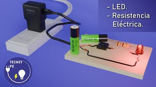 01 ELECTRONICA DESDE CERO  LED Y RESISTENCIA ELECTRICA [upl. by Mar]