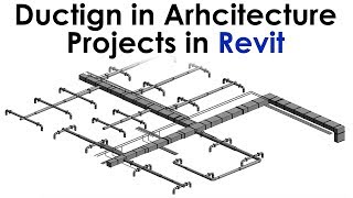 Ducting in Architecture Projects in Revit Tutorial [upl. by Cowen335]